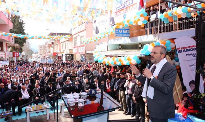 AK Partili Mahir Ünal'ın bugün ikinci durağı Afşin oldu