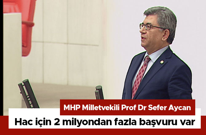 Hac için 2 milyondan fazla başvuru var