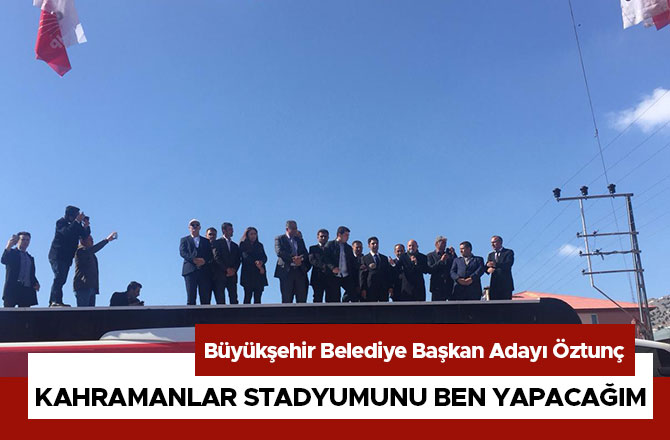 Kahramanlar Stadyumunu Ben Yapacağım