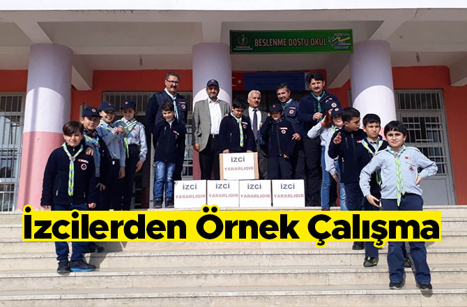 İzcilerden Örnek Çalışma