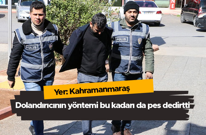 Dolandırıcının yöntemi bu kadarı da pes dedirtti