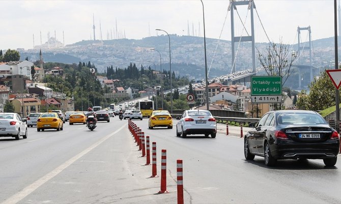 Trafiğe 1 ayda 66 bin 486 aracın kaydı yapıldı