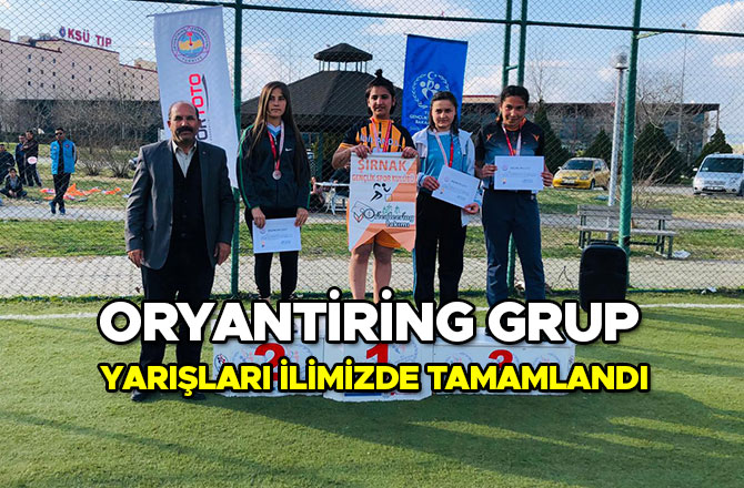 Oryantiring Grup Yarışları İlimizde Tamamlandı