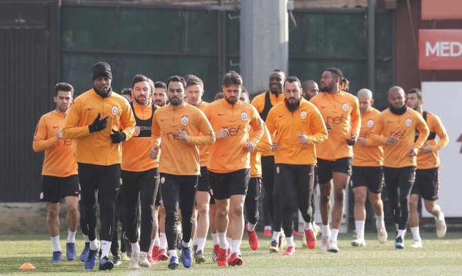 Galatasaray dayanıklılık çalıştı