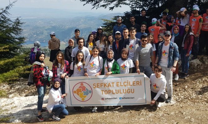 Şefkat Elçileri Topluluğu'ndan doğa yürüyüşü 