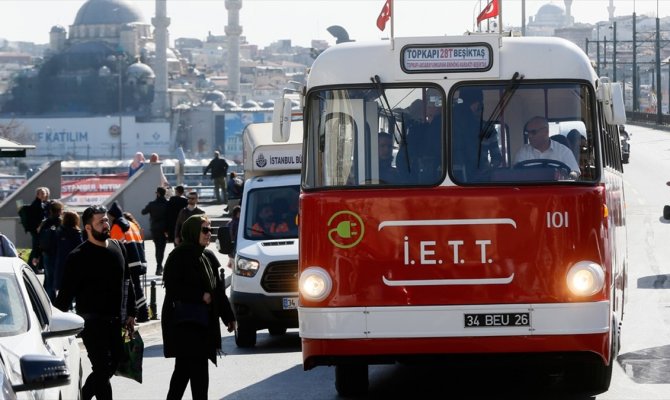 'Tosun' yeniden İstanbul yollarında