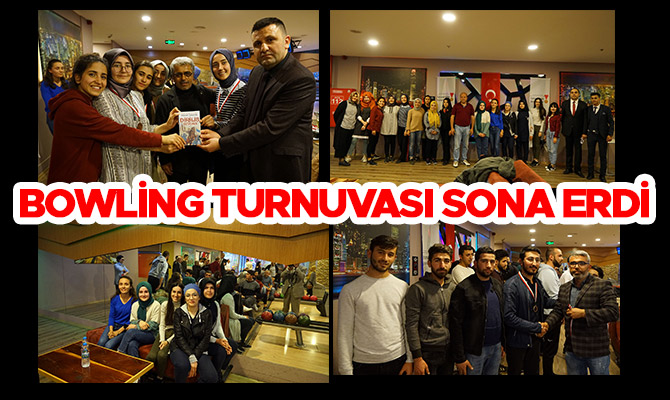 Bowling Turnuvası Sona Erdi