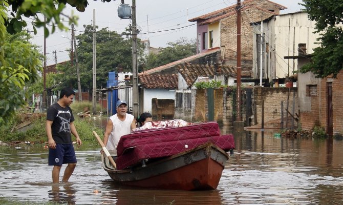 Paraguay’da sel felaketi: 20 bin kişi etkilendi