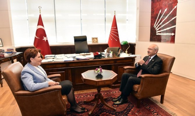 Akşener ve Kılıçdaroğlu bir araya geldi