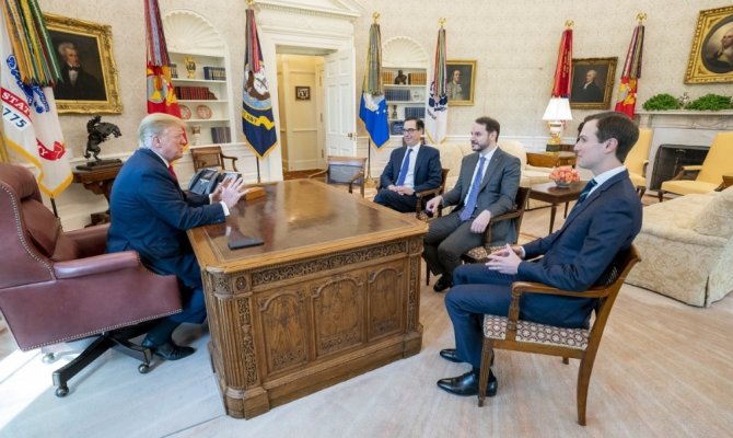 Bakan Albayrak, Beyaz Saray’da Trump ile görüştü