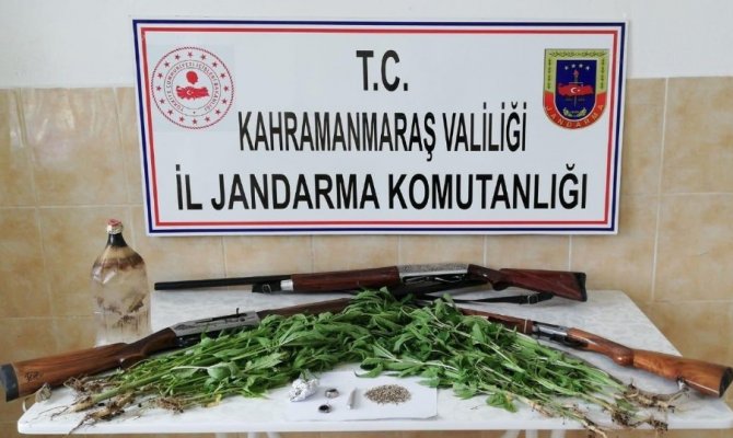 Kahramanmaraş’ta uyuşturucu operasyonu: 1 gözaltı