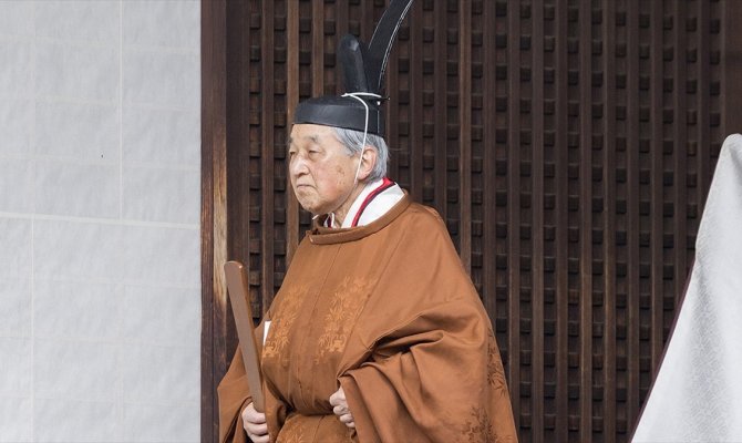 Japonya İmparatoru tahtı resmen bıraktı