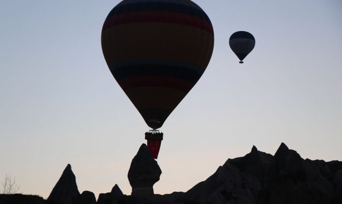 Kapadokya bölgesini Nisan ayında 360 bin 46 turist ziyaret etti