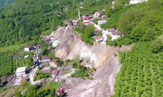 61 bina ve 80 konutu tahliye etmek durumunda kaldık