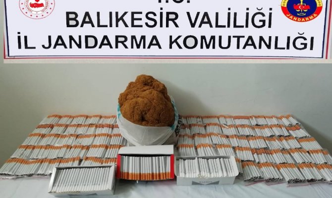 Cezaevi firarisi jandarmanın kaçak alkol uygulamasında yakalandı