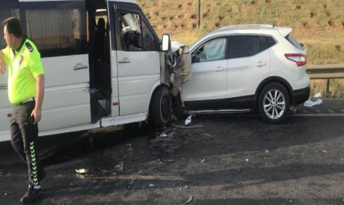 Gaziantep’te zincirleme kaza: 11 kişi yaralandı