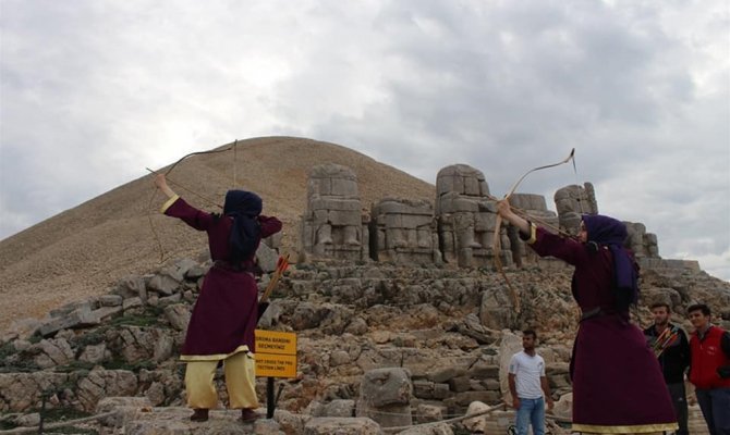 Nemrut Dağı’nda sportif etkinlik