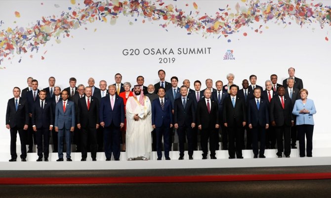 G20 Osaka Liderler Zirvesi başladı