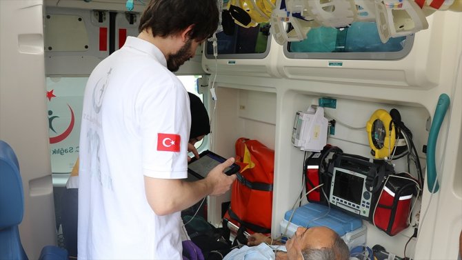 'Akıllı ambulans'lar Bolu'da hizmette