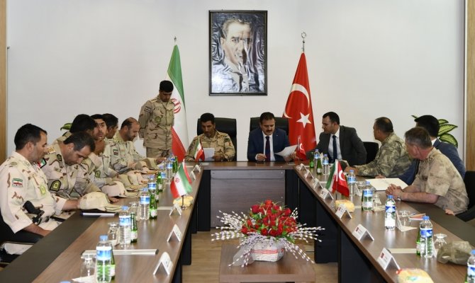 Hakkari’de Türkiye-İran sınır güvenliği toplantısı