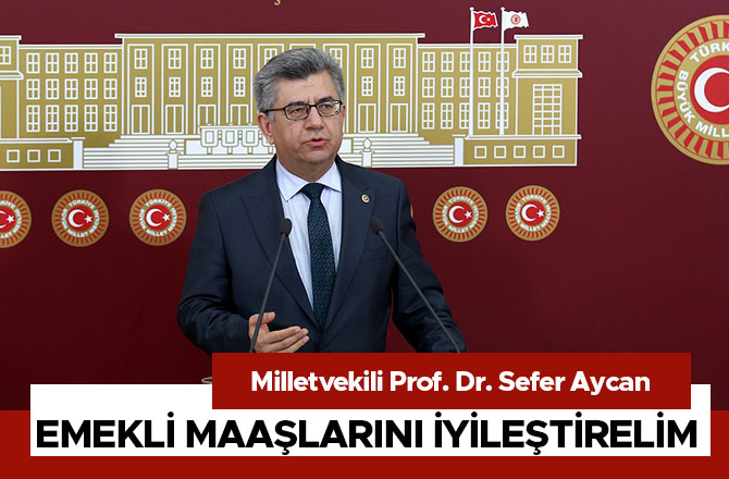 Emekli maaşlarını iyileştirelim