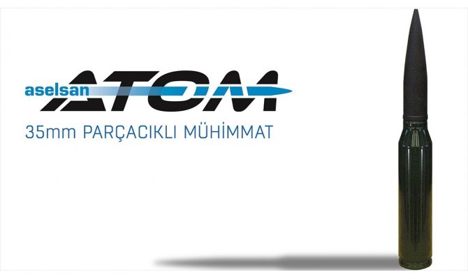 Akıllı mühimmat 'Atom' göreve başlıyor