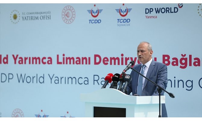 Ulaştırma ve Altyapı Bakanı Turhan: Yarımca Limanı ile Çin'den Londra'ya doğrudan bağlantı sağlandı