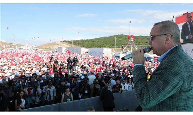 Cumhurbaşkanı Erdoğan: Şimdi de Fırat'ın doğusuna gireceğiz