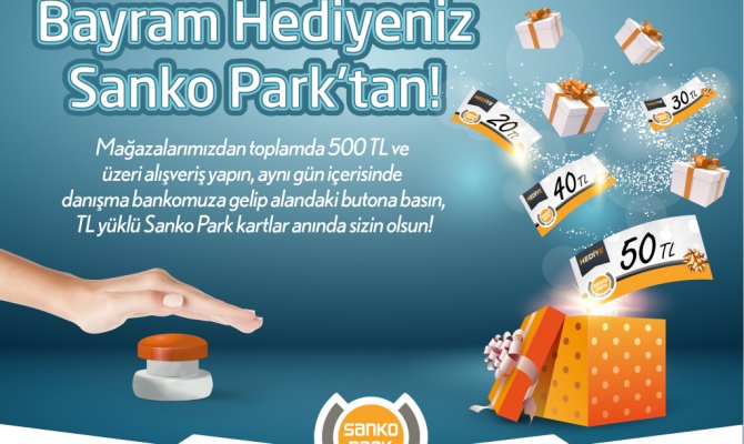 Sanko Park’ta Bayram Alışverişi Şenliğe Dönüşecek