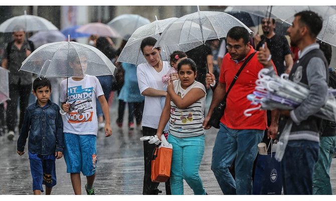 Meteorolojiden kuvvetli yağış ve rüzgar uyarısı