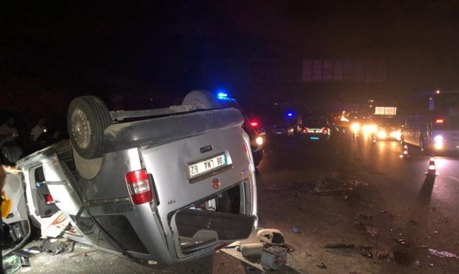 Ankara’da feci kaza: 1 ölü, 1’i ağır 2 yaralı