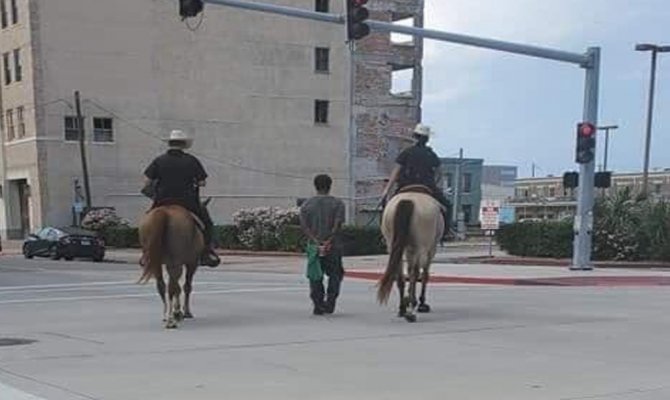 Amerikan polisinden ırkçı uygulama