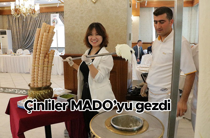 Çinliler MADO’yu gezdi