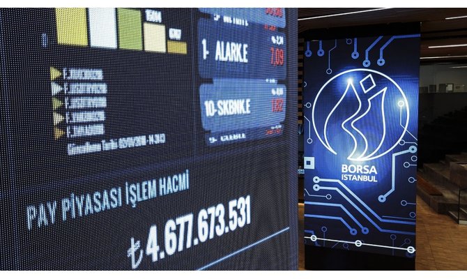 Borsa günü düşüşle tamamladı