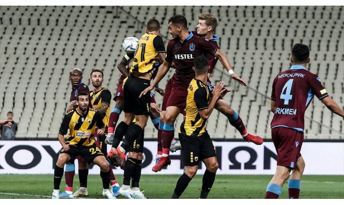 Trabzonspor AEK'yi konuk edecek