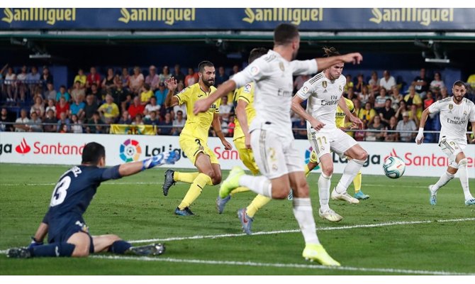 Real Madrid, Villarreal deplasmanından 1 puan aldı