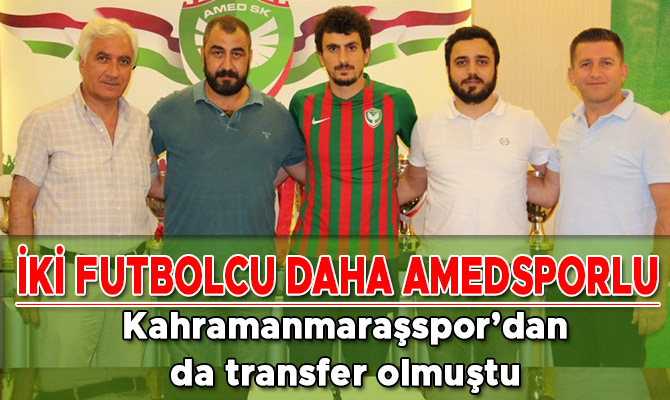 İki Futbolcu Daha Amedsporlu Oldu