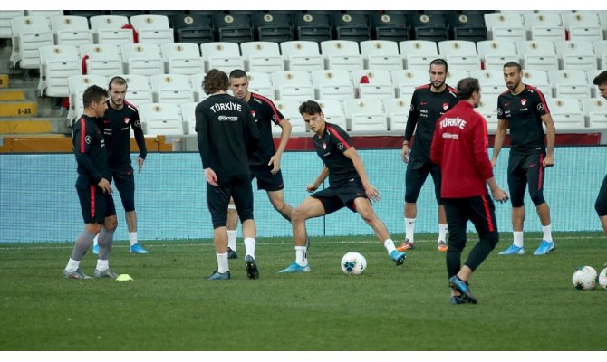 A Milli Futbol Takımı Andorra maçına hazır