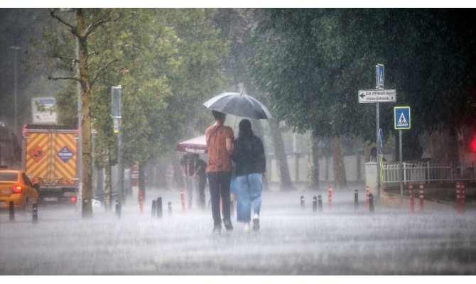 Meteorolojiden sağanak uyarısı