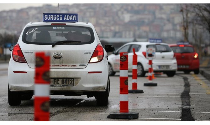 Sürücü kurslarına 'kota' geldi