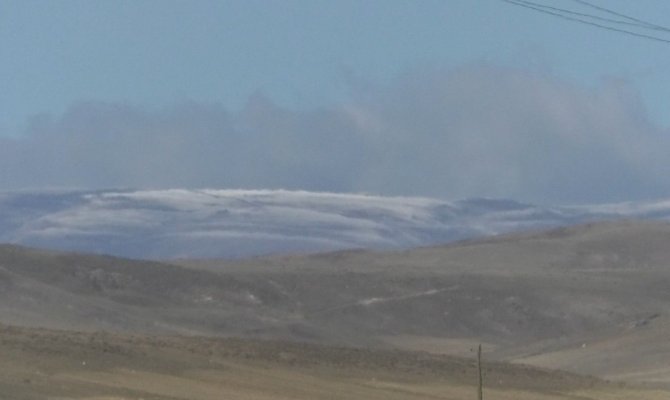 Kars’a mevsimin ilk karı düştü