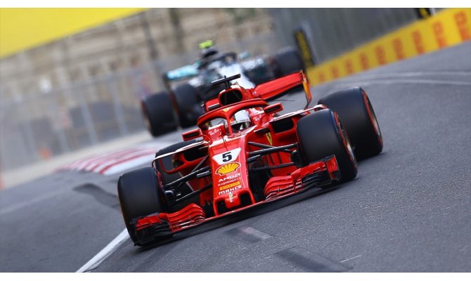 Vettel'den sezonun ilk zaferi