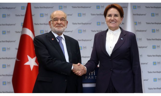 Karamollaoğlu'ndan Akşener'e ziyaret