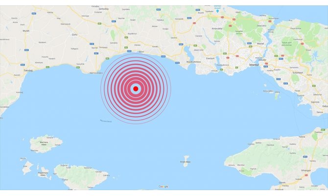 Marmara Denizi'nde 144 artçı sarsıntı kaydedildi