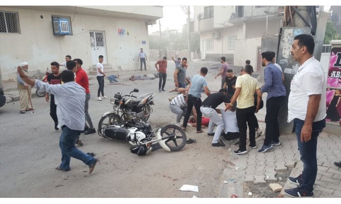 Nusaybin'de sivillere havanlı saldırı