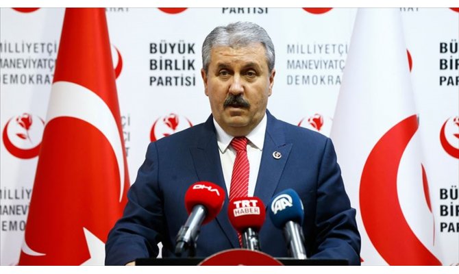 BBP Genel Başkanı Mustafa Destici: İtibarı ve meşruiyeti kalmamıştır