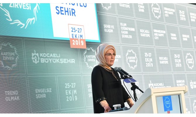 Emine Erdoğan: Akıllı, mutlu ve kültürlü şehirler inşa edilmeli