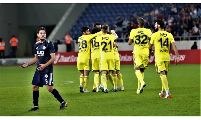 Fenerbahçe 3 golle turladı