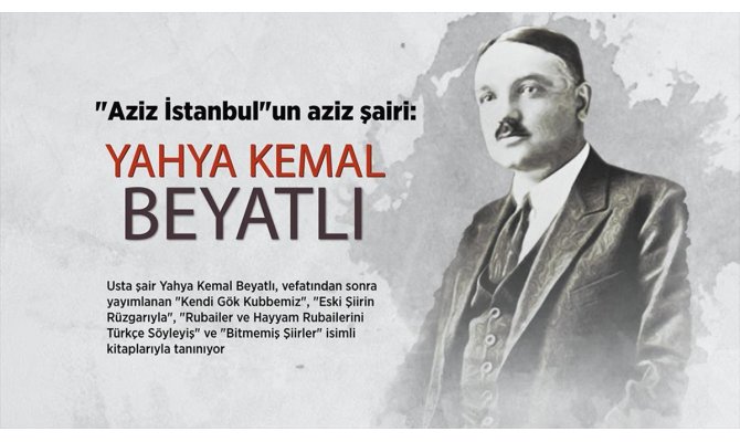 'Aziz İstanbul'un aziz şairi: Yahya Kemal Beyatlı