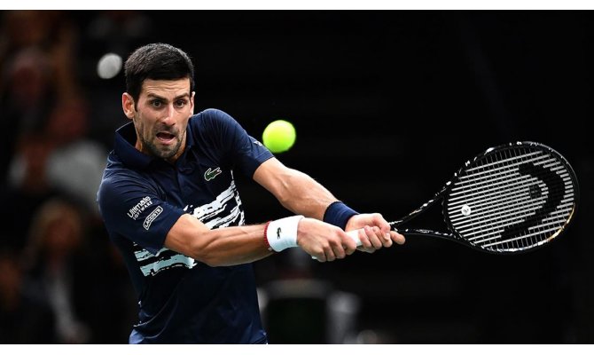 Paris Masters'ta şampiyon Djokovic